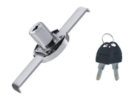 Nickel Plated / Black Cabinet And Drawer Locks Endurable Zinc Alloy For Office