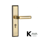 58mm Mortise Door Lock Handle For Bedroom Door Zinc Alloy Material