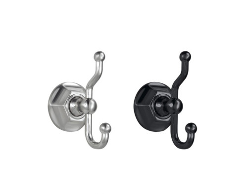 Wire Drawing Coat And Hat Hooks With Heavy Duty Zinc Alloy Material